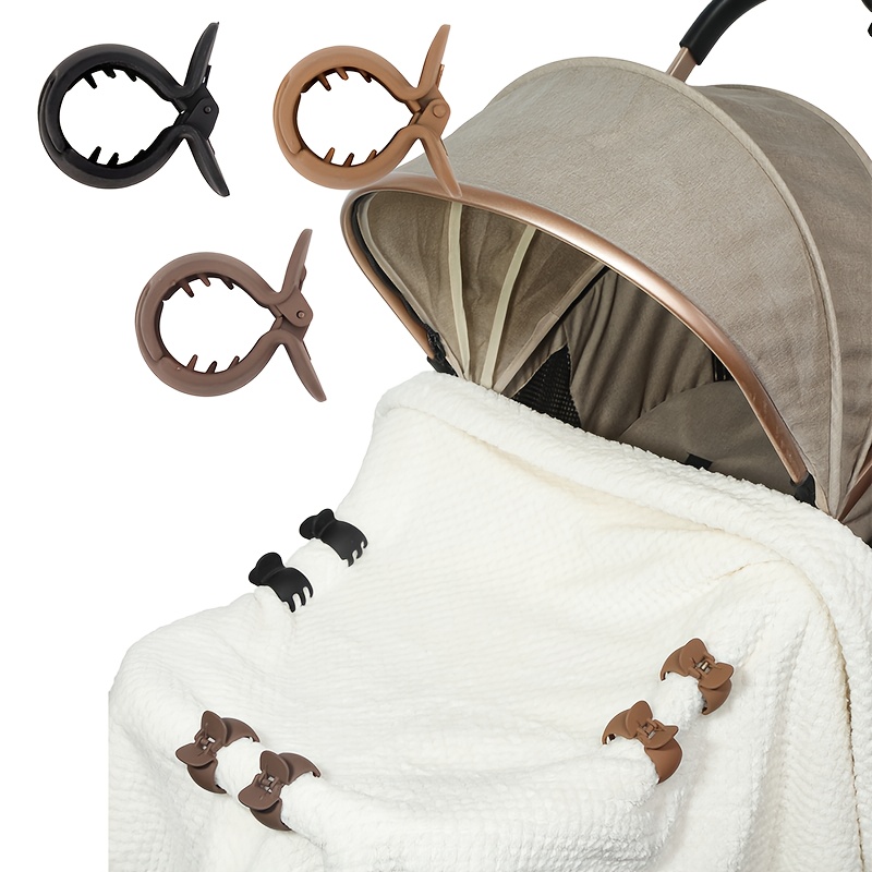 Travel Accessories Baby - 2 шт. Зажимы-крокодилы для детской коляски,