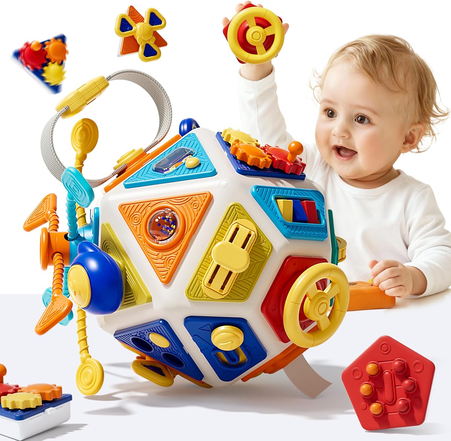 Travel Accessories Baby - Детский развивающий кубик-игрушка, сенсорные игрушки Монтессори,