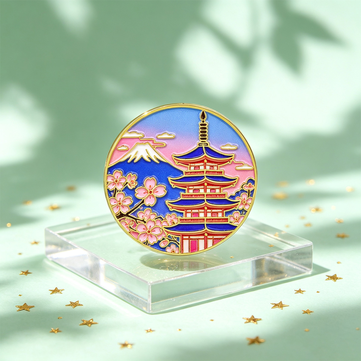 Эмалевая брошь с японской саку – обзор и цена Travel Accessories Jewelry