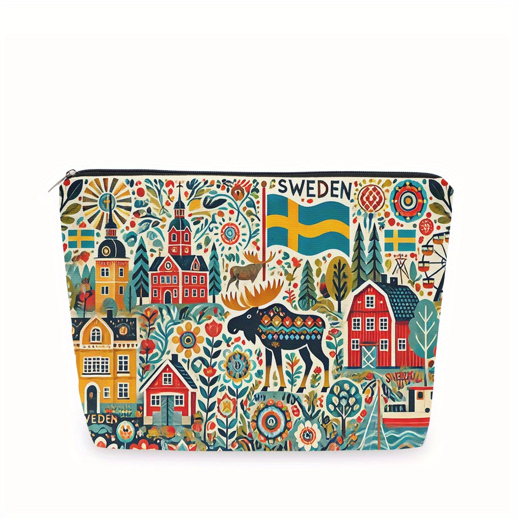 Косметичка на тему Швеции — же – обзор и цена Travel Accessories Jewelry