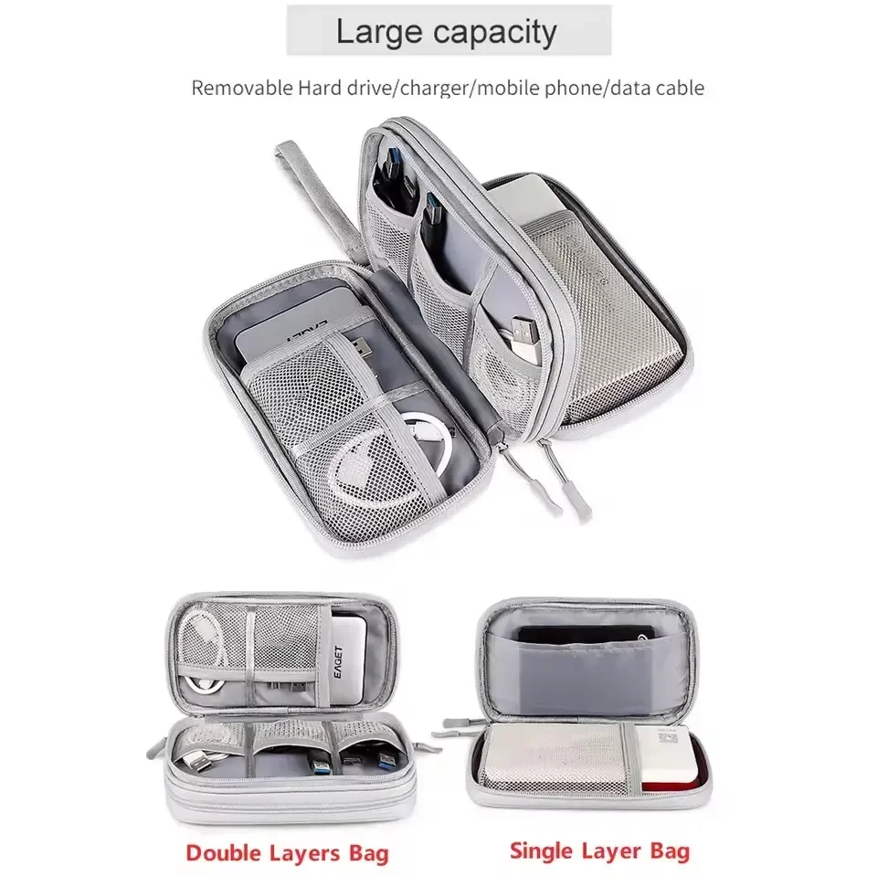 Дорожная сумка для кабелей, по – обзор и цена Travel Accessories Organizer Bag